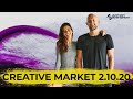 Выступление Антона Антонова и Арины Даниловой в рамках мероприятия Creative Market 2.10.20