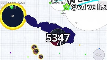 MACRO DESTRUCTION + BEST MOMENTS - AGAR.IO MOBILE