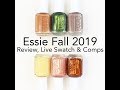 Essie Fall 2019 Country Retreat Collection: Review, Live Swatch and Comps