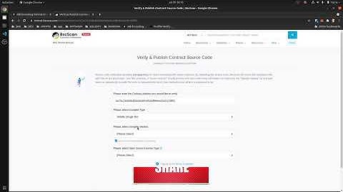 ✔ Smart Contract Verification on BNB Smart Chain w/ BscScan