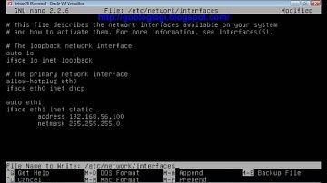 Linux Debian Wheezy 7.8 : Configuring Network