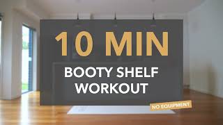 This workout will build you a BOOTY SHELF! 12 Exercises to Grow Upper Glutes, No Equipment, At Home