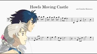 Howl's Moving Castle arr. Cello Solo Resimi
