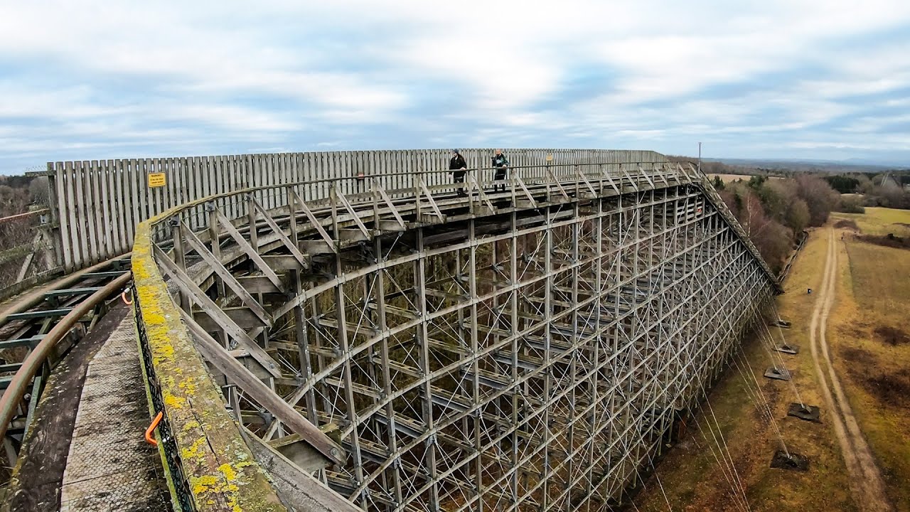 Exploring The World’s BIGGEST ABANDONED Roller Coaster