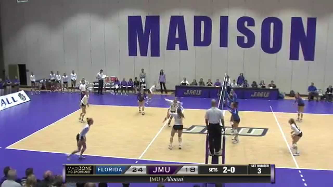 2015 JMU Volleyball Florida Highlights 8/29/15 YouTube
