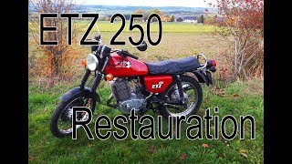 MZ ETZ 250 Restauration/Neuaufbau