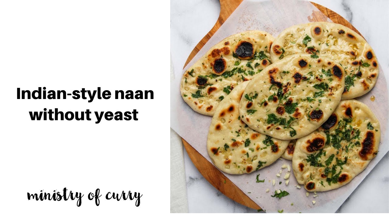 Quick Indian-Style Naan Without Yeast