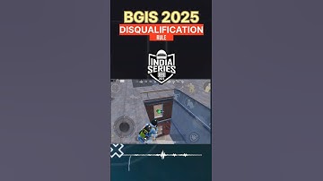 BGIS 2025 Disqualification | New Rulebook Full Guide #shorts #ytshorts #bgis