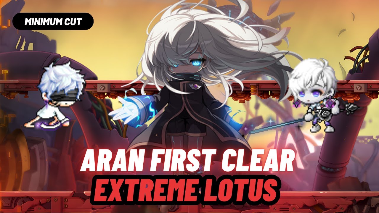 [MapleStorySEA] Aran Extreme Lotus First Clear/Duo | 214M CP Minimum ...