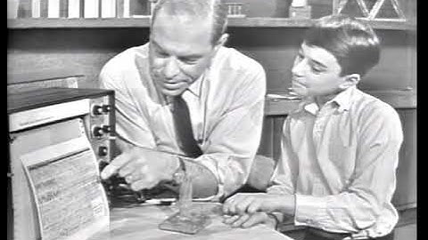 Graphs At Work-Watch Mr.Wizard-1965