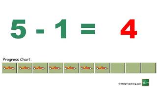 Subtracting within 5 | Math Lesson for Kids