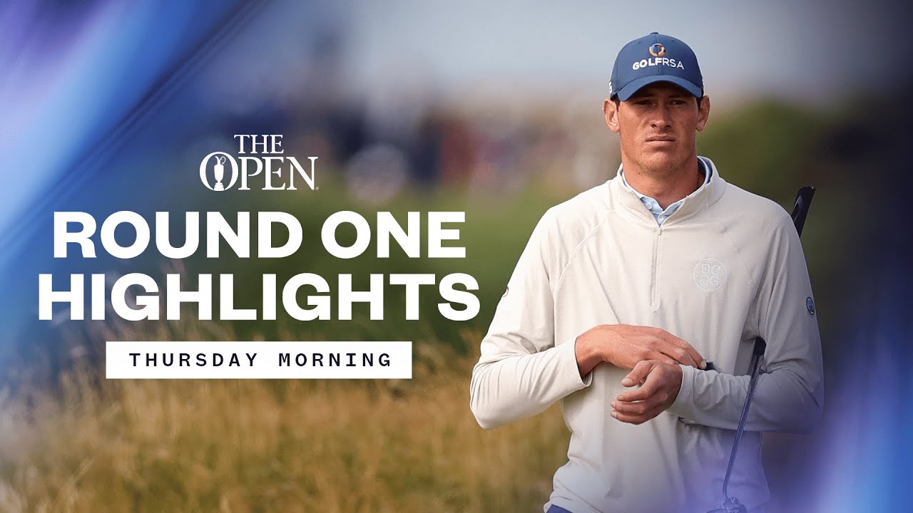 💪 HUGE Drives, Chip-Ins and Elegant Putts! | The 151st Open Highlights | Thursday Morning