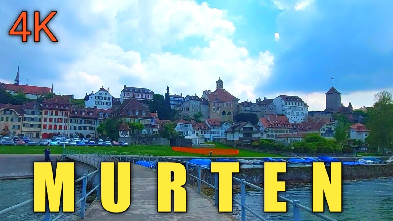 Murten | Morat | Kanton Fribourg | Switzerland | 4K