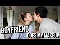 Boyfriend Does My Makeup| Sierra &amp; Alex!