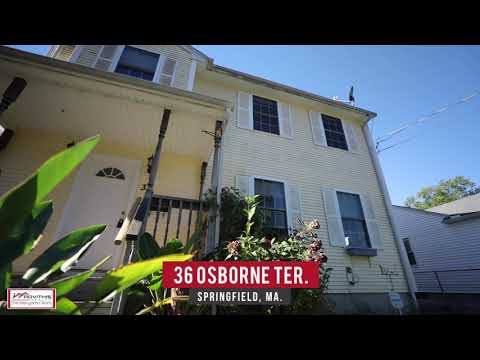 36 Osborne Terrace, Springfield, MA home video tour