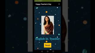 Teachers Day Presentation using MIT app screenshot 5