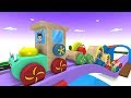 Construction Toy Train - Cartoon for Kids - Videos for Children - Kids Videos for Kids - Toy Factory