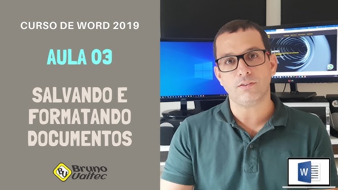 Word 2019 - Aula 02 - Aprendendo a digitar textos 
