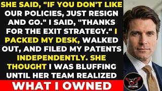 My Boss Said 'Resign'—I Outsmarted Her with Patents