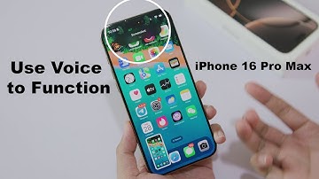 How to Control iPhone 16 & 16 Pro Max with YOUR VOICE