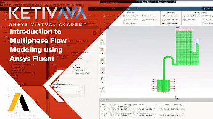 Introduction to Multiphase Flow Modeling using Ansys Fluent | Ansys Virtual Academy