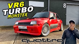 THE *QUATTRO 4WD* VR6 TURBO RENAULT 5 FROM HELL..