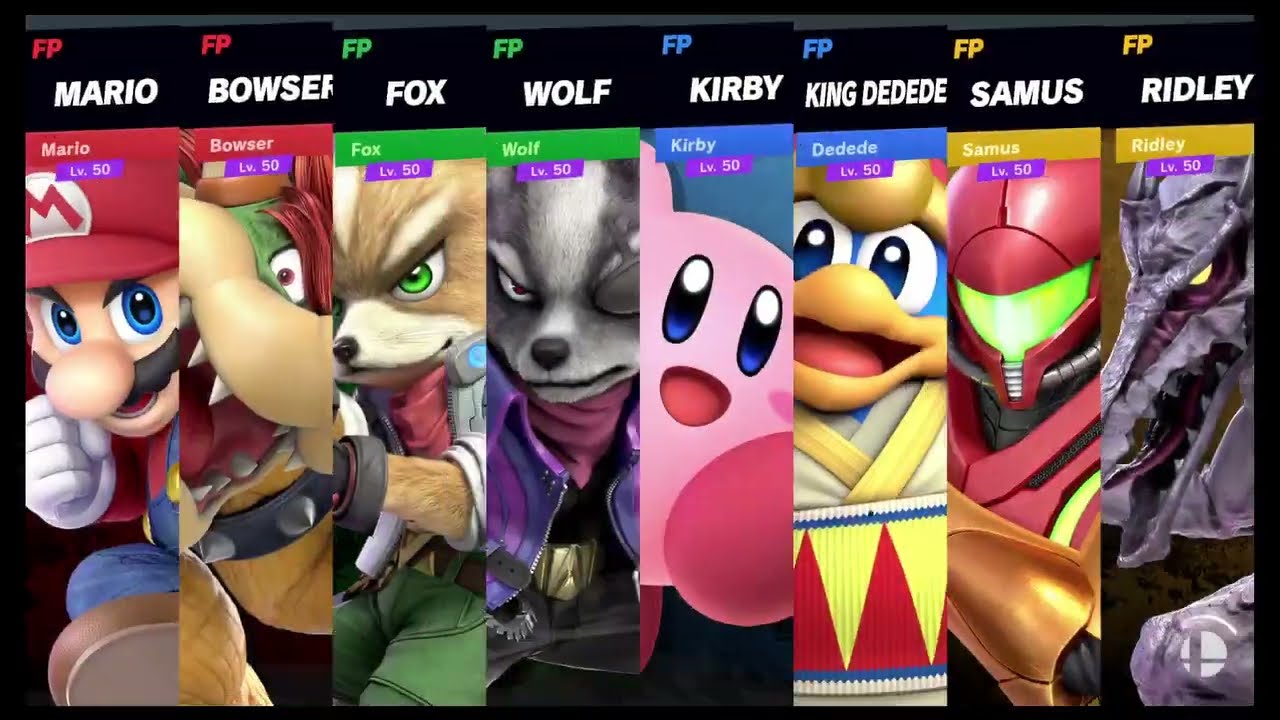 Super Smash Bros Ultimate Amiibo Fights Request #98 Unlikely Alliance 3