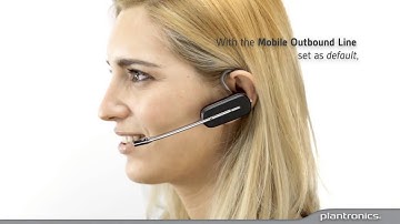 How to Pair and Use a Mobile Device with a Savi 700 series base