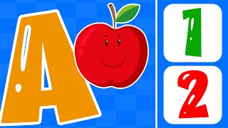 Toddlers Learning Videos For 3 Year Olds | Educational Videos For Kids | ABC,123,Shapes and Fruits