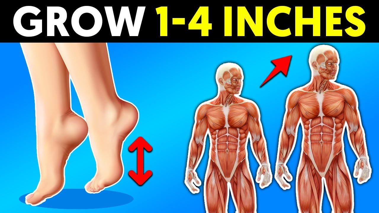 ⁣Want to Grow Taller? Start Doing These Exercises | How to Increase Height