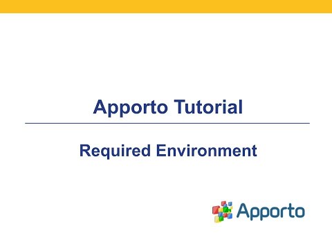 Student Tutorial | Required Environment for using Apporto