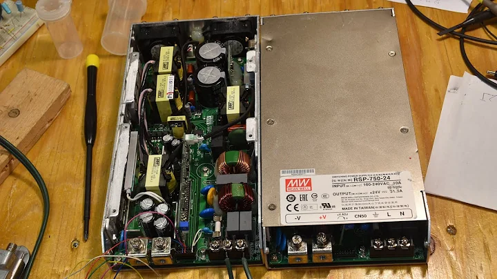 Meanwell RSP-750 전원 공급 장치 수리