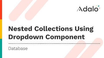 Nested Collections Using Dropdown