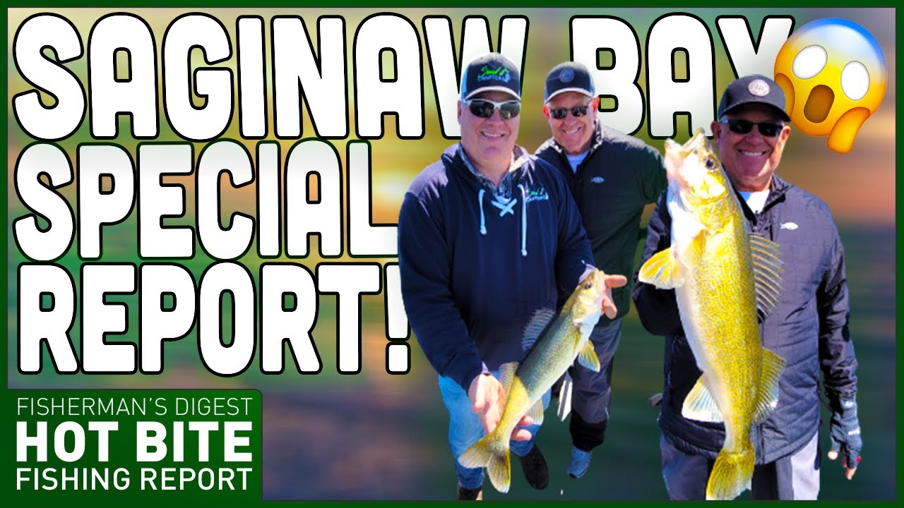 Saginaw Bay Walleye Fishing Report & More!!! - YouTube