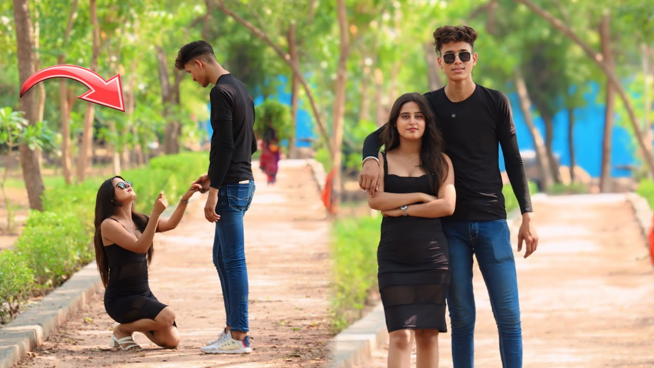 Most Romantic Prank On Stranger Cute Girl 😍🤪 || Gone Wrong || Squad Sachin Short ||