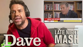 Keir Starmer Gets Help From Michael Spicer in a Chaotic Interview | Late Night Mash | Dave