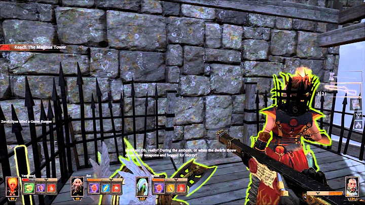 Warhammer: Vermintide - Kerillian and Bardin Argue