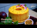 ชิฟฟ่อนเสาวรส|Passionfruit Chiffon Cake | Delicious By K_Room