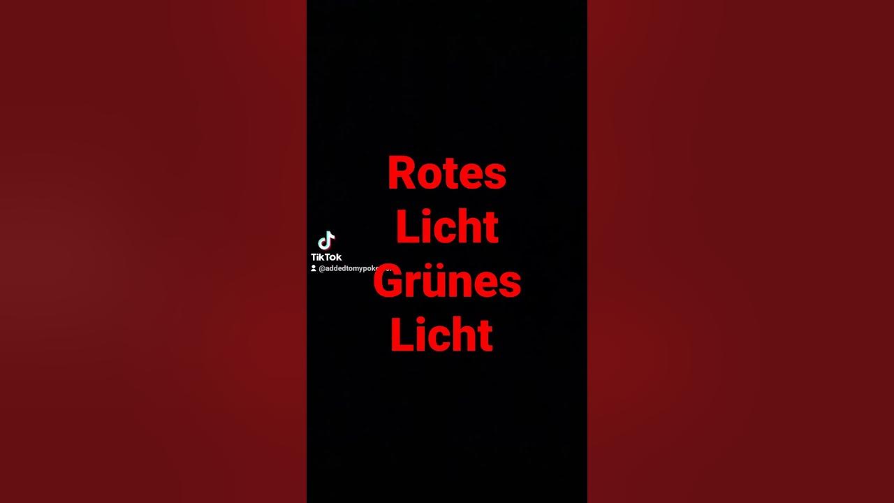 Rotes Licht Grünes Licht Squid Game Text www.youtube.com