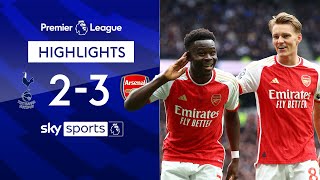 Arsenal win FIVE GOAL THRILLER in North London! 😲 | Tottenham 2-3 Arsenal | EPL Highlights
