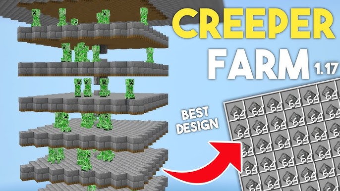 Most optimised proven bedrock creeper farm! 1.18 4000 gunpowder p