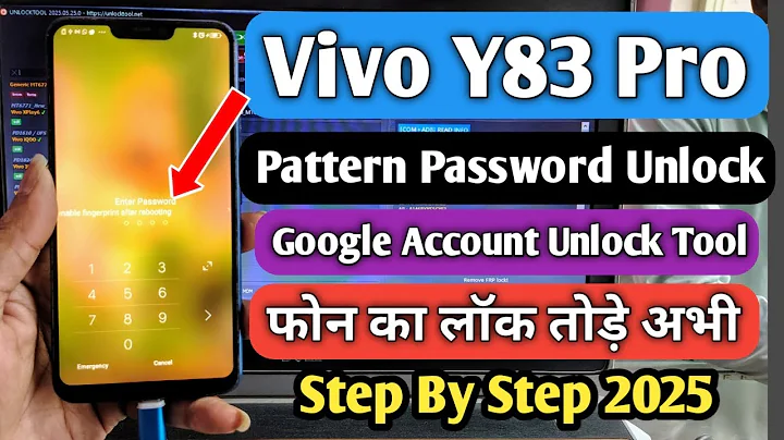Vivo Y83 Pro pattern, password unlock | Vivo Y83 Pro frp bypass | Vivo y83 Pro unlock tool |
