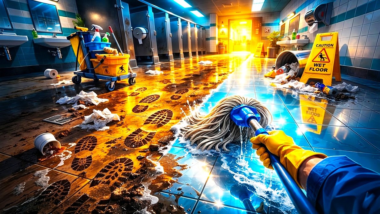 First Look At This NEW Ultimate Janitor Simulator!