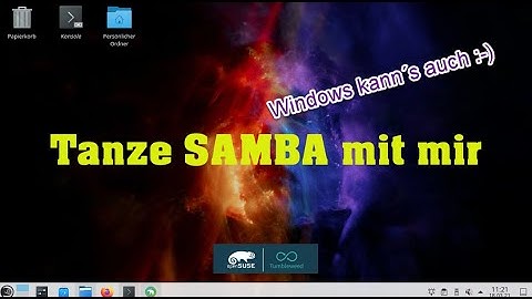 openSuSE - Tumbleweed | SAMBA/Windows | Homeofficeserver für die Familie! #samba #tumbleweed
