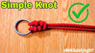 Amazing And Simple Knot You Must Know | MHK Satisfying DIY