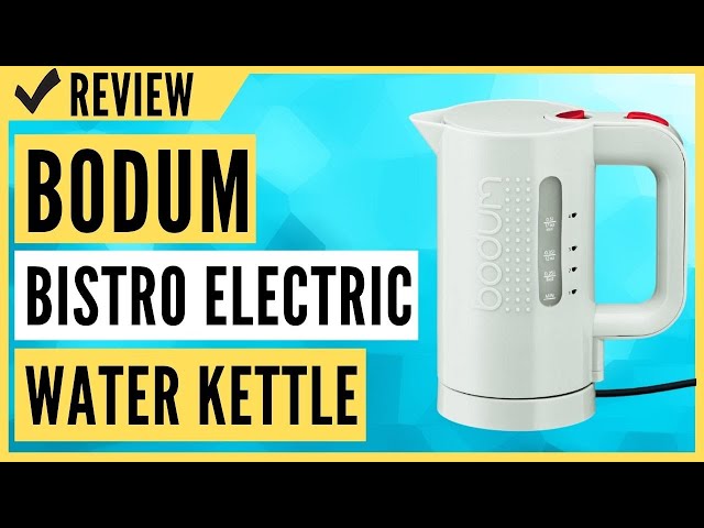 Bodum Bistro Electric Water Kettle, 0.5 L, 17 oz Off White
