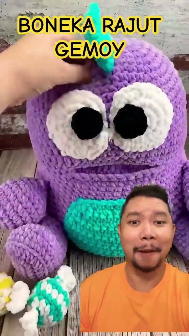 KADO BONEKA RAJUT LUCU!!!??#shortsfeed #shorts