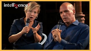 How Should We Envision Capitalism? - Gillian Tett & Yanis Varoufakis [2021] | Intelligence Squared