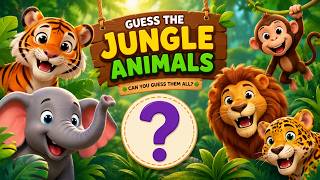 🐯 Guess the Jungle Animals! 🦁 Animal Sounds Quiz for Kids | Fun Learning Game 🐻🦒🐺 screenshot 5