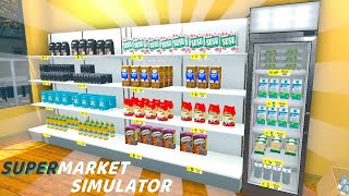 Я открыл свой первый бизнез. Supermarket Simulator #1